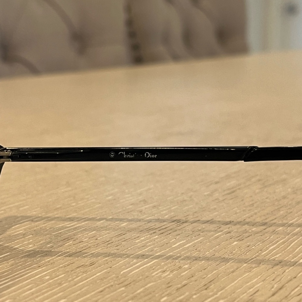 Vintage Christian Dior Black & White Reading Glasses Women’s - Picture 6 of 8